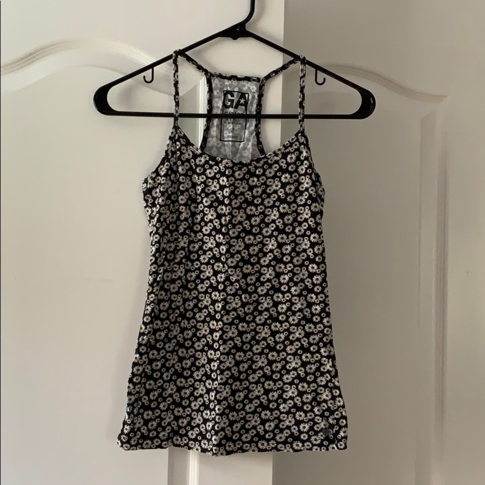 (5/$25) Garage Flower Tank Top Size Small